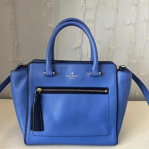 kate spade Handbags - Kate Spade Chester Street Small Allyn Periwinkle Blue Satchel